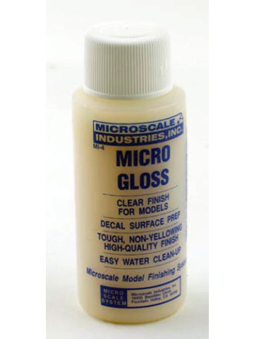 Microscale MI-4 Micro Coat Gloss 1 oz (30 ml) Plastic Bottle