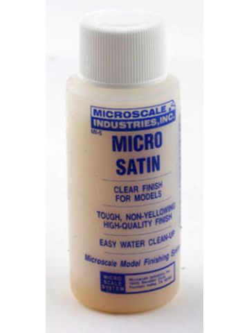 Microscale MI-5 Micro Coat Satin 1 oz (30 ml) Plastic Bottle