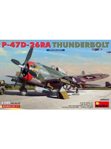 MiniArt 48003 Republic P-47D-26RA Thunderbolt 1/48 Scale Advanced Model Kit
