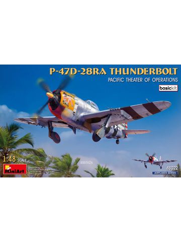 MiniArt 48022 P-47D-28RA Thunderbolt Pacific Theater 1/48 Scale Model Kit