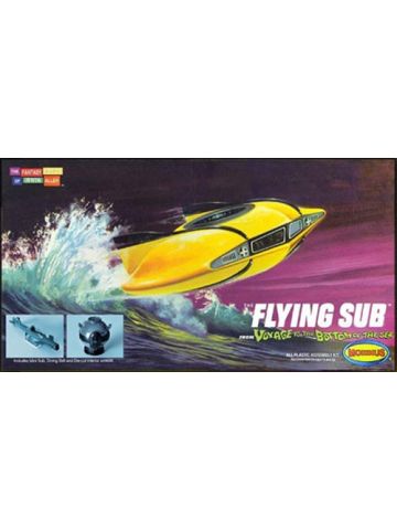 Moebius 101 Voyage to the Bottom of the Sea Flying Sub & Diving Bell Scale Kits
