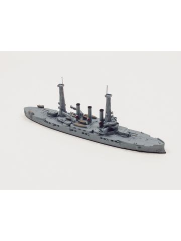 Navis 311A US Battleship Kansas with Cage Masts 1/1250 Scale Model Ship