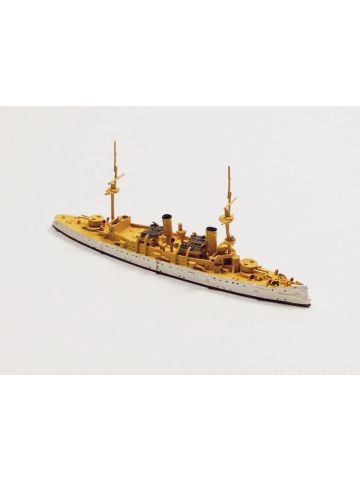 Navis 334N US Armored Cruiser Olympia White/Gold 1/1250 Scale Model Ship
