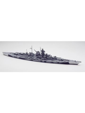 Neptun T1001 German Battleship Tirpitz Camouflaged 1943 1/1250 Scale Model Ship