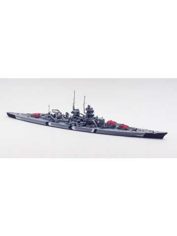 Neptun T1004 German Battleship Gneisenau Camouflaged 1941 1/1250 Scale Model