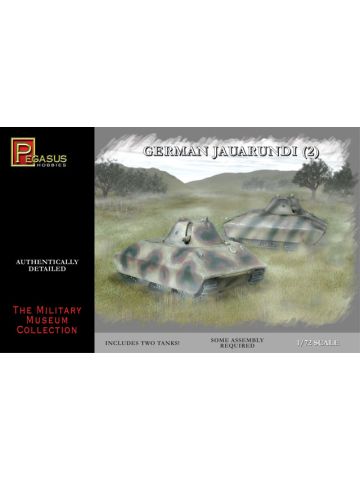Pegasus 7606 WWII German Jaguarundi 1/72 Scale Plastic Model Kit