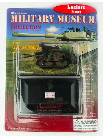 Pegasus 616 French Leclerc Main Battle Tank 1/144 Scale Model with Display Case