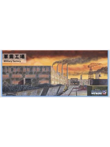 Pit-Road SW24 Military Factory 1/700 Scale Plastic Model Kit