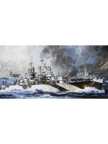 Pit-Road W209 US Light Cruiser Miami 1/700 Scale Plastic Model Kit