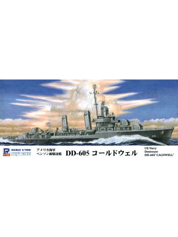 Pit-Road W212 US Destroyer Caldwell 1/700 Scale Plastic Model Kit