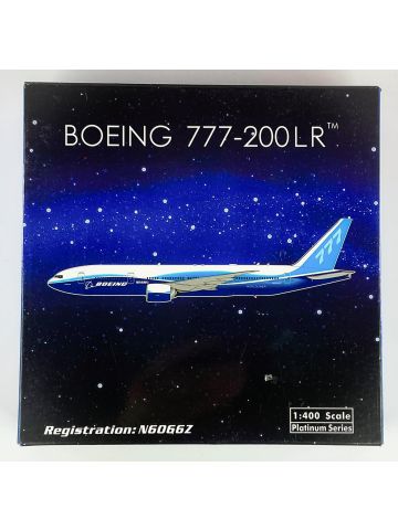 Phoenix 11444 Boeing Aircraft Company 777-240LR 'N6066Z' 1/400 Scale Model
