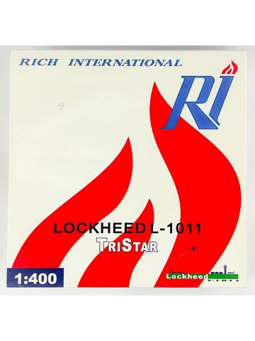 Blue Box Lockheed L-1011 TriStar Rich International 1/400 Scale Diecast Model