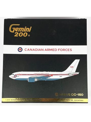 GeminiJets G2CAF862 Canadian Armed Forces Airbus CC-150 1/200 Scale Model