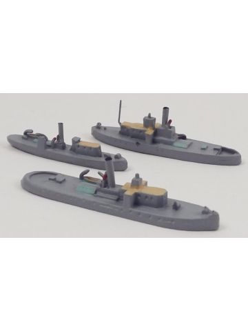 Hai 843 German Icebreakers Gardenga, Nogart & Tiger 1899 1/1250 Scale