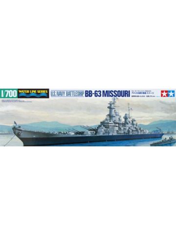 Tamiya 31613 US Battleship Missouri 1/700 Scale Plastic Model Kit