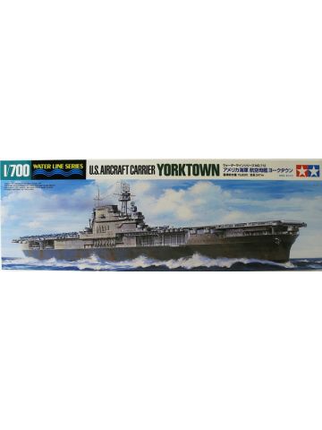 Tamiya 31712 US Aircraft Carrier Yorktown CV-5 1/700 Scale Plastic Model Kit