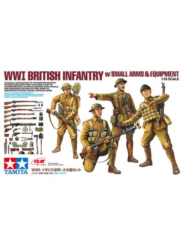 Tamiya 32409 WWI British Infantry 1/35 Scale Plastic Model Figures