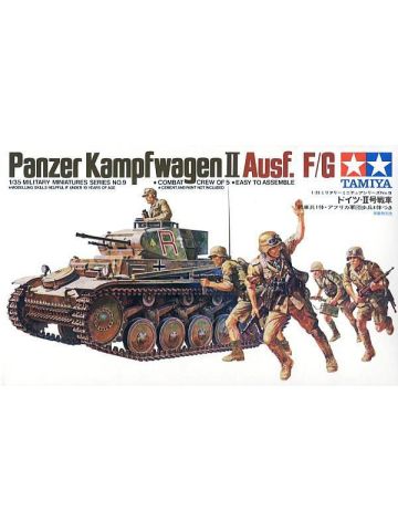 Tamiya 35009 WWII German Panzerkampfwagen II 1/35 Scale Plastic Model Kit