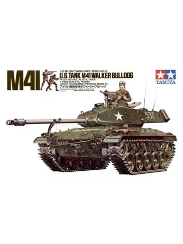 Tamiya 35055 US Army M41 Walker Bulldog 1/35 Scale Plastic Model Kit