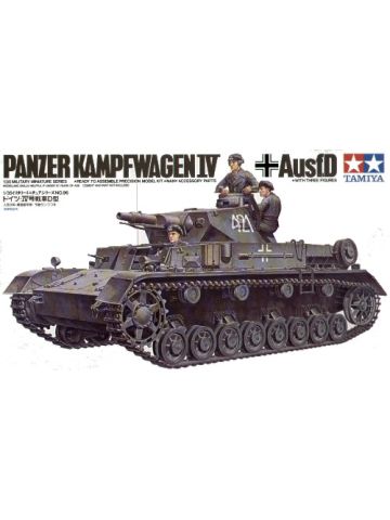 Tamiya 35096 WWII German Panzer IV Ausf D 1/35 Scale Plastic Model Kit