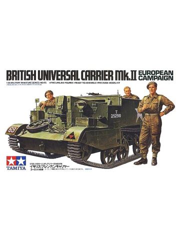 Tamiya 35175 WWII British Universal 'Bren' Carrier 1/35 Scale Plastic Model Kit