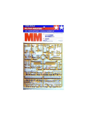 Tamiya 35185 Pz.Kpfw IV On-Vehicle Equipment Set 1/35 Scale Plastic Model Kit