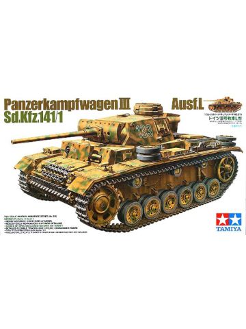 Tamiya 35215 WWII German Pz.Kpfw. III Ausf.L 1/35 Scale Plastic Model Kit