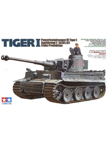 Tamiya 35216 WWII German Tiger I Tank Early Production 1/35 Scale Model Kit