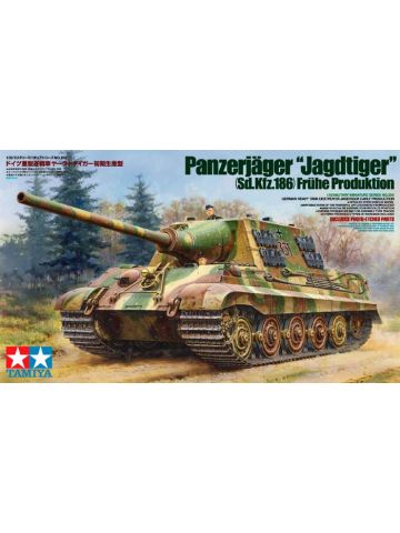 Tamiya 35295 Jagdtiger Sd.Kfz. 186 Heavy Tank Destroyer 1/35 Scale Model Kit