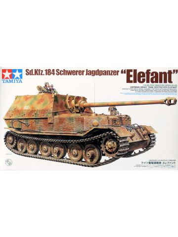 Tamiya 35325 WWII German Elefant Tank Destroyer 1/35 Scale Plastic Model Kit
