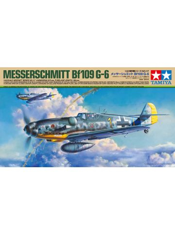 Tamiya 61117 Messerschmitt Bf109G-6 1/48 Scale Plastic Model Kit