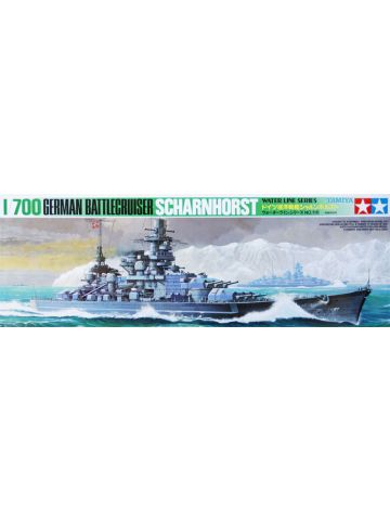 Tamiya 77518 German Battleship Scharnhorst 1/700 Scale Plastic Model Kit