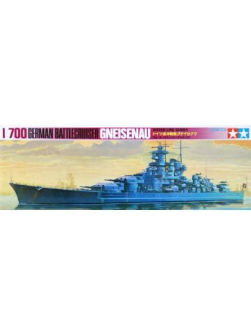 Tamiya 77520 German Battleship Gneisenau 1/700 Scale Plastic Model Kit