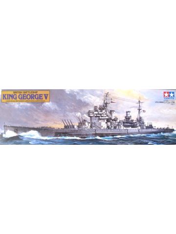 Tamiya 78010 British Battleship King George V 1/350 Scale Plastic Model Kit