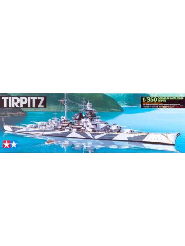 Tamiya 78015 German Battleship Tirpitz 1/350 Scale Plastic Model Kit