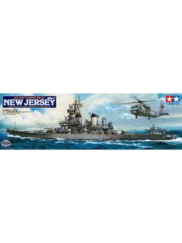 Tamiya 78028 US Battleship New Jersey Modernized 1/350 Scale Plastic Model Kit