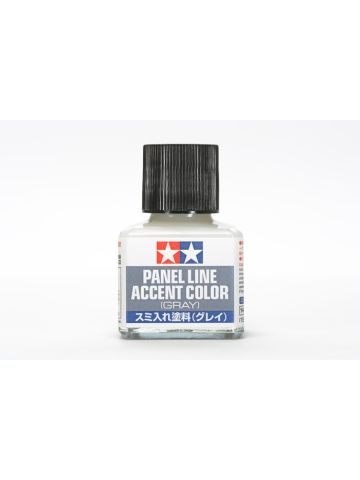 Tamiya 87133 Gray Panel Line Accent 40 ml Bottle