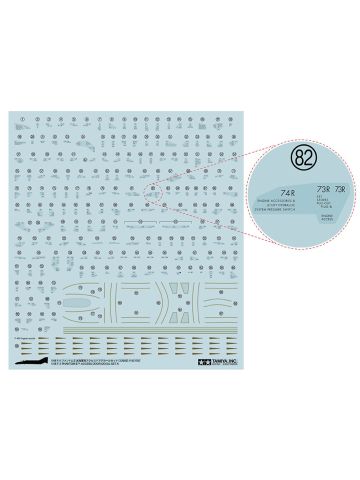 Tamiya 12692 F-4 Phantom II /48 Scale Decal Set