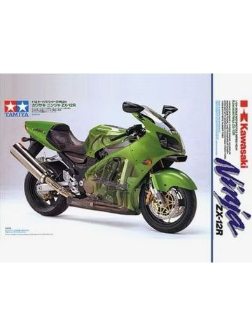 Tamiya 14084 Kawasaki Ninja ZX-12R 1/12 Scale Plastic Model Kit