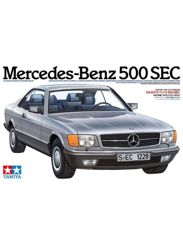 Tamiya 24029 Mercedes-Benz 500 SEC 1/24 Scale Plastic Model Kit