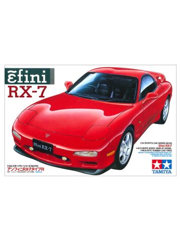 Tamiya 24110 Mazda Efini RX-7 1/24 Scale Plastic Model Kit
