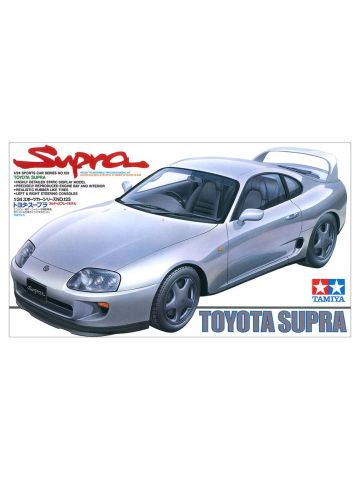 Tamiya 24123 Toyota Supra 1/24 Scale Plastic Model Kit