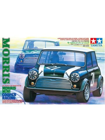 Tamiya 24130 Morris Mini Cooper Racing 1/24 Scale Plastic Model Kit
