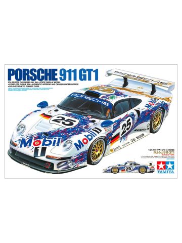 Tamiya 24186 Porsche 911 GT1 1/24 Scale Plastic Model Kit