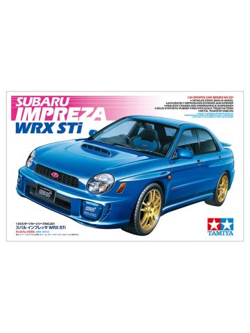 Tamiya 24231 Subaru Impreza WRX STi 1/24 Scale Plastic Model Kit