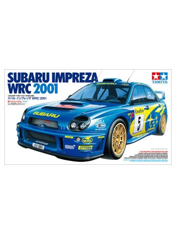 Tamiya 24240 Subaru Impreza WRC 2001 1/24 Scale Plastic Model Kit
