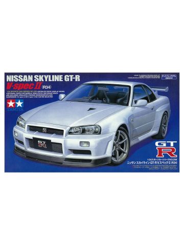 Tamiya 24258 Nissan Skyline GT-R V-spec II (R34) 1/24 Scale Plastic Model Kit
