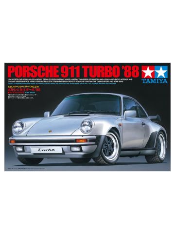 Tamiya 24279 Porsche 911 Turbo '88 1/24 Scale Plastic Model Kit