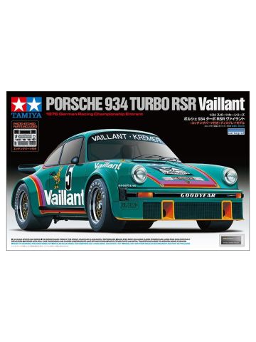Tamiya 24334 Porsche 934 Turbo RSR Vaillant 1/24 Scale Plastic Model Kit