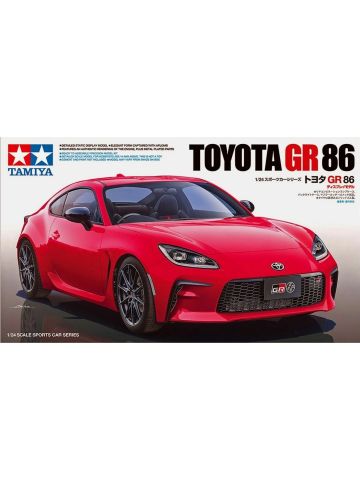 Tamiya 24361 Toyota GR 86 1/24 Scale Plastic Model Kit